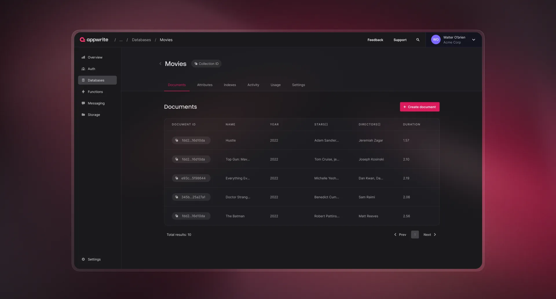 Databases